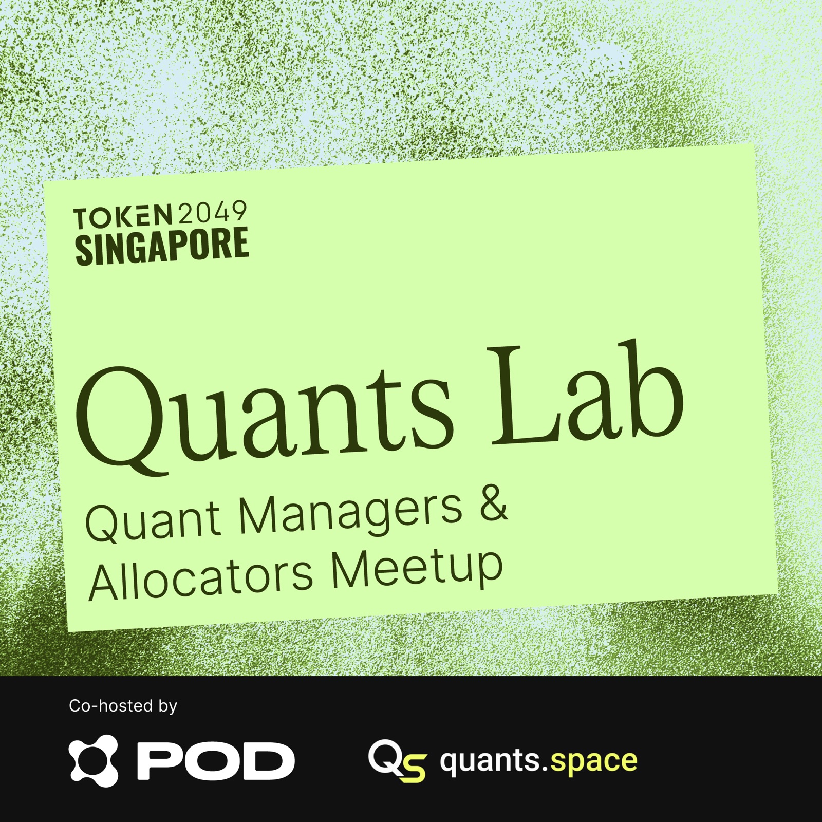 Quants Lab by Quants.Space x POD