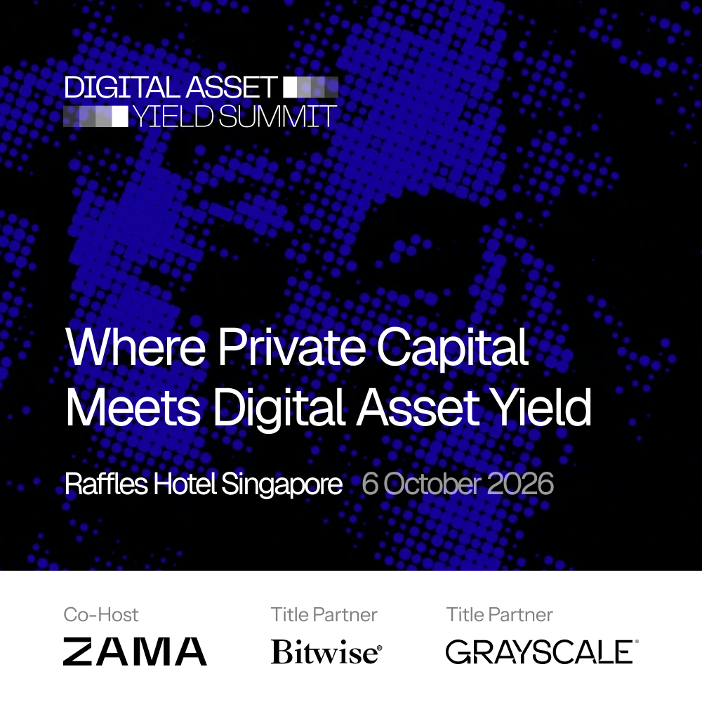 Digital Asset Yield Summit Singapore