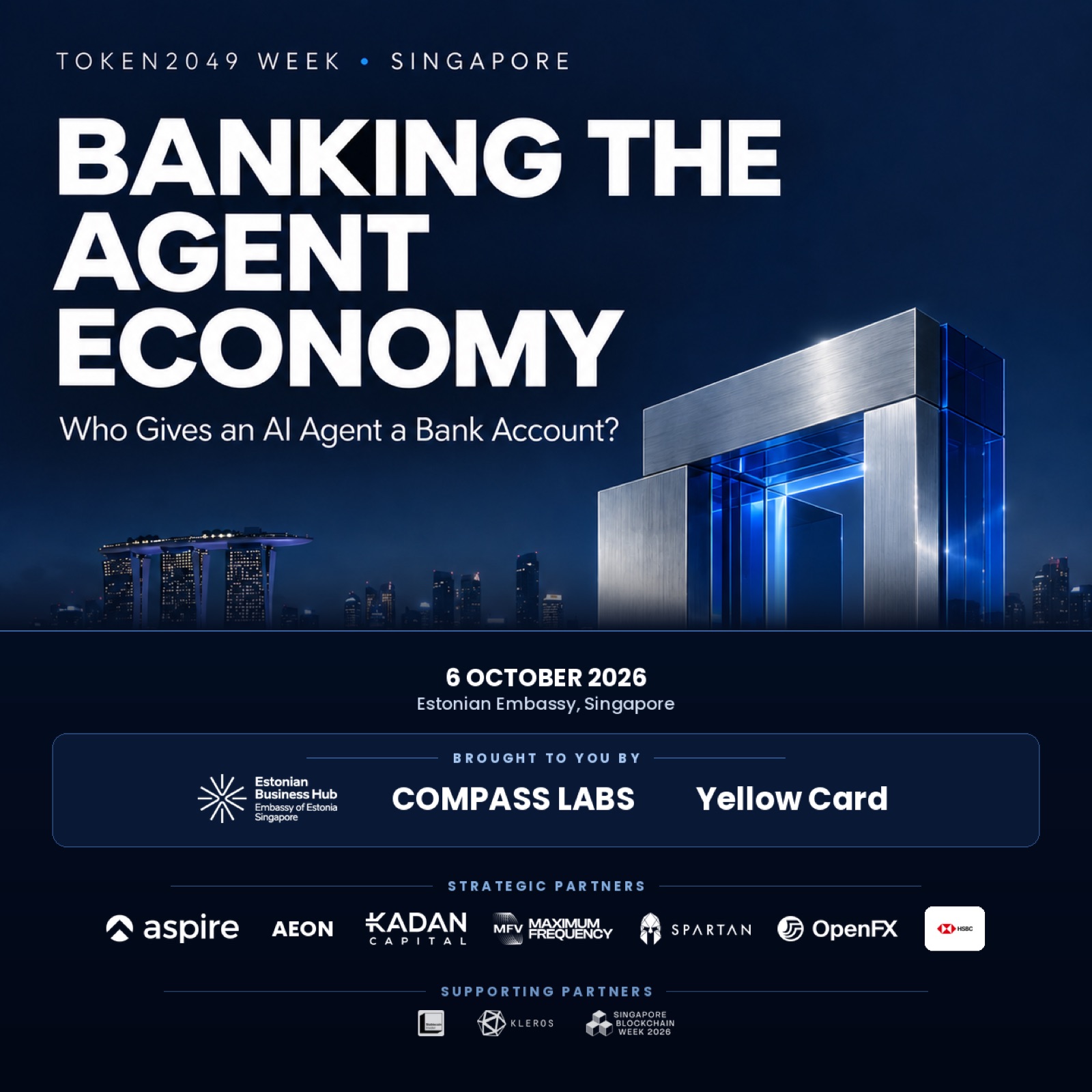 Banking the Agent Economy - Token 2049
