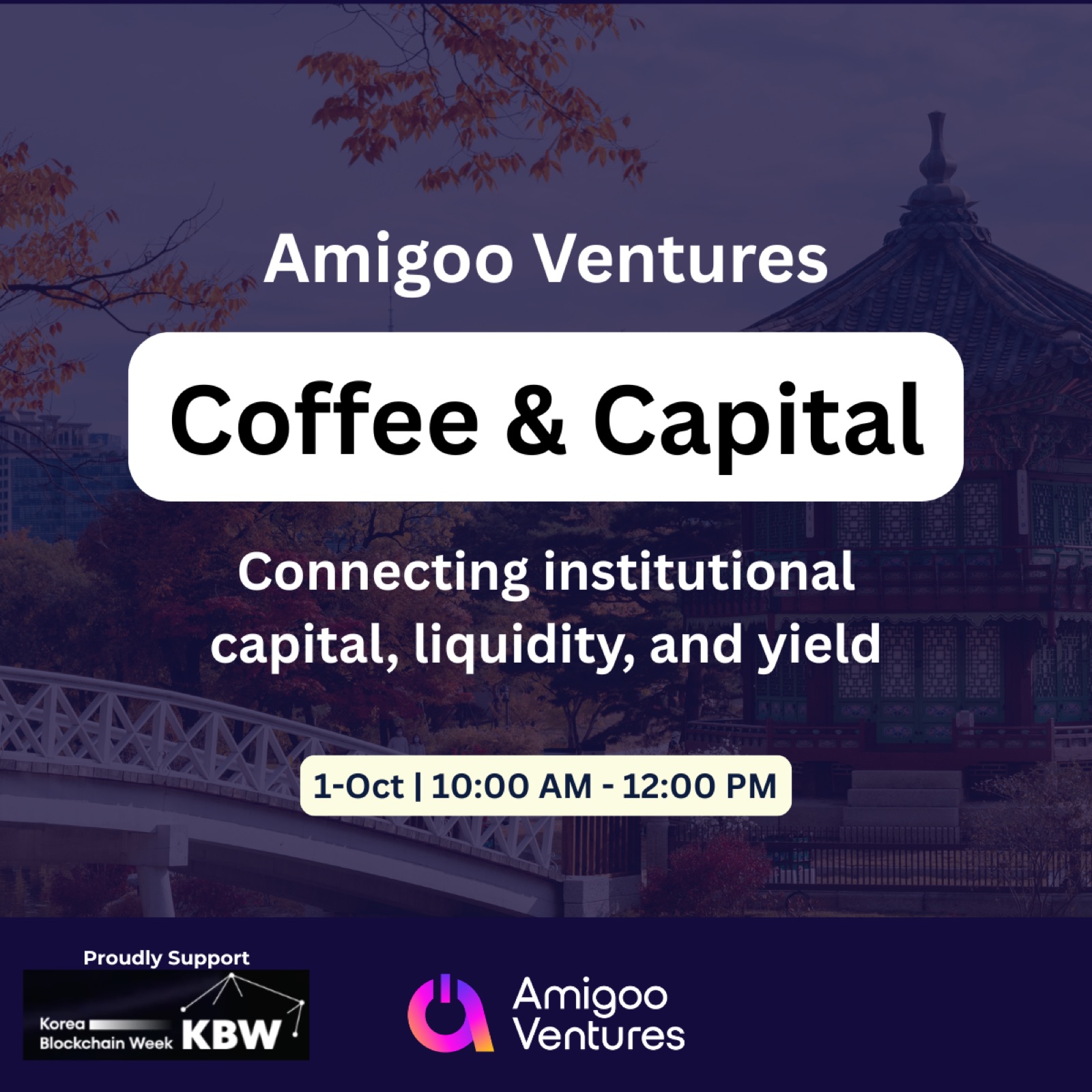 Amigoo Ventures Coffee & Capital (SEOUL)