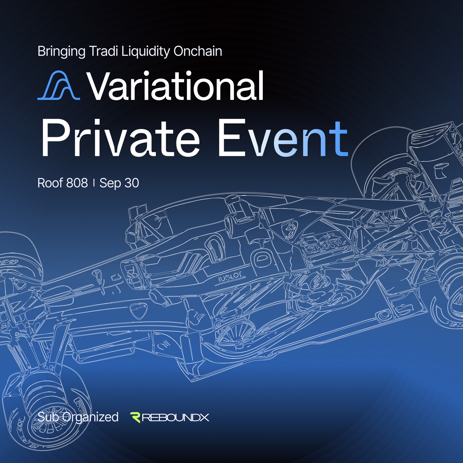 Variational Private Event