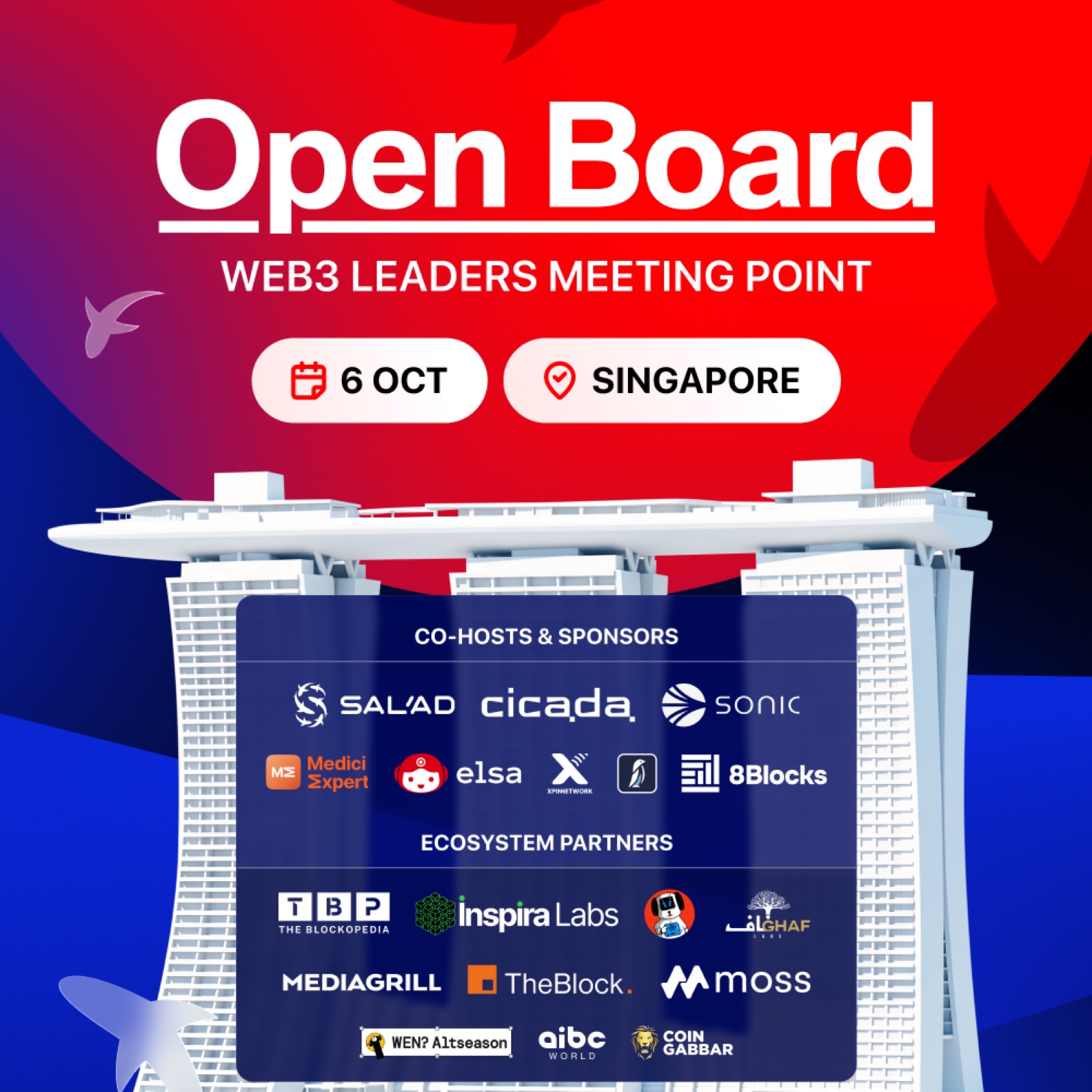 TOKEN2049 Open Board: Founders & VC's / Singapore