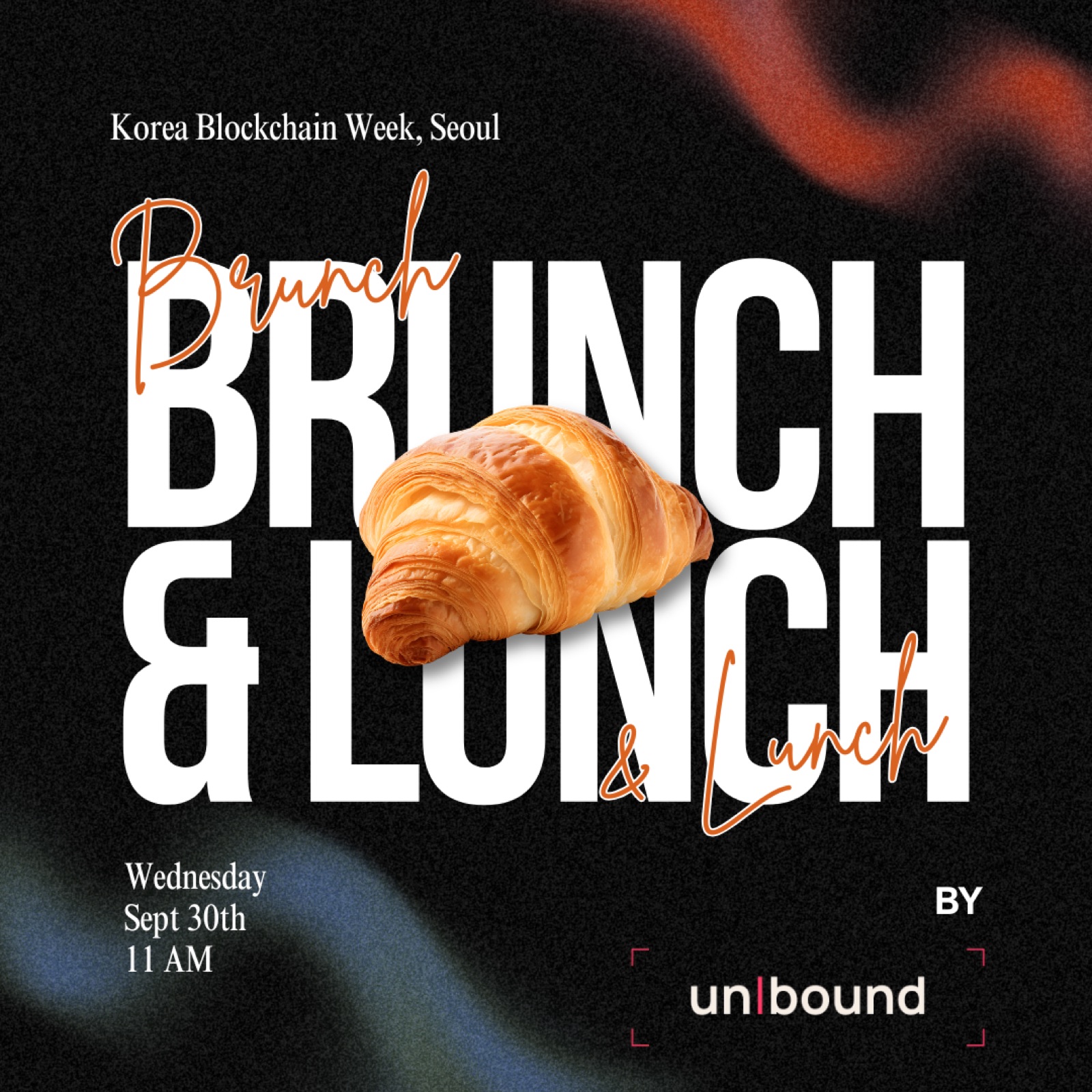 Founders & VCs Brunch and Lunch 🥐 KBW 2026
