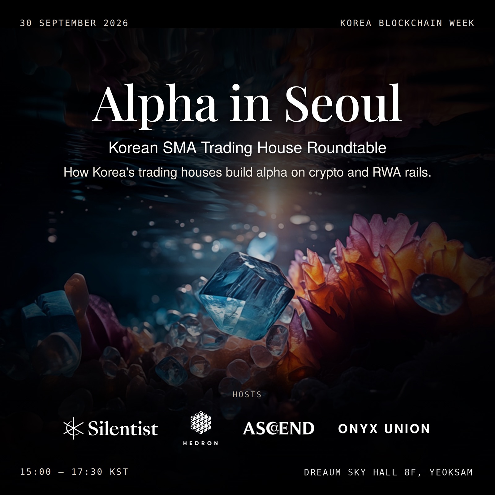 Alpha in Seoul - Korean SMA Trading House Roundtable