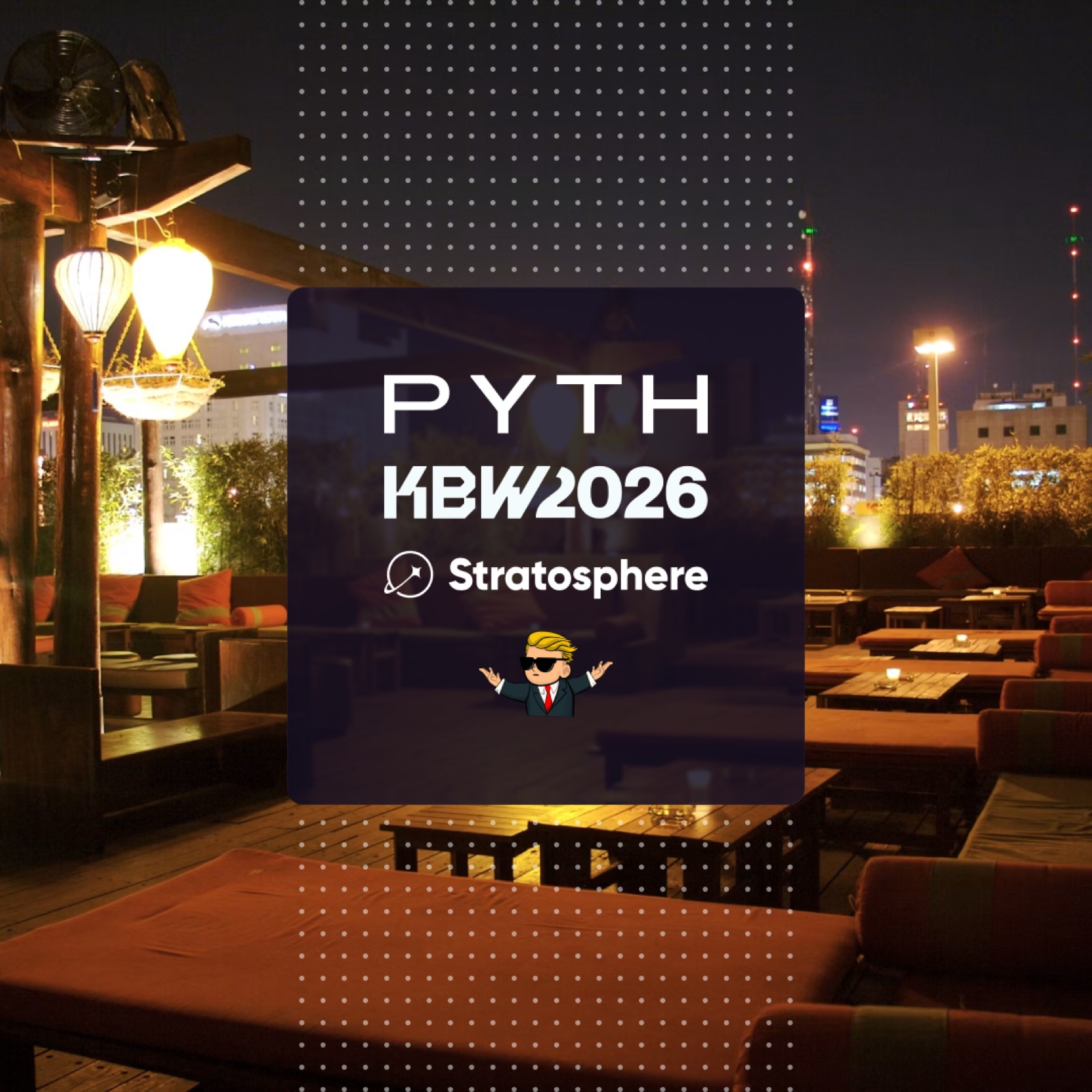 Founders Table VIP Dinner presented by PYTH x Stratosphere