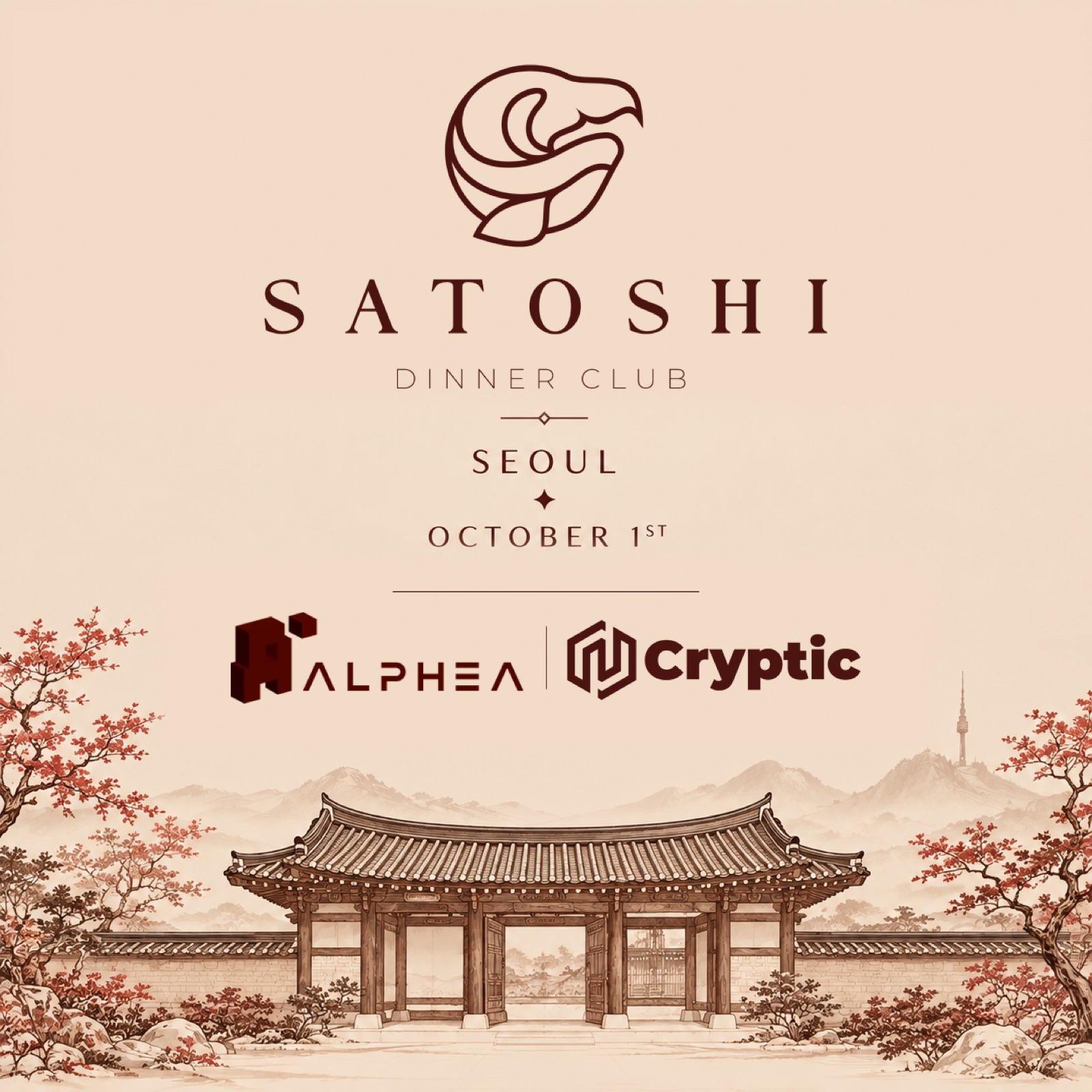 Satoshi Dinner Club Seoul powered by ALPHEA