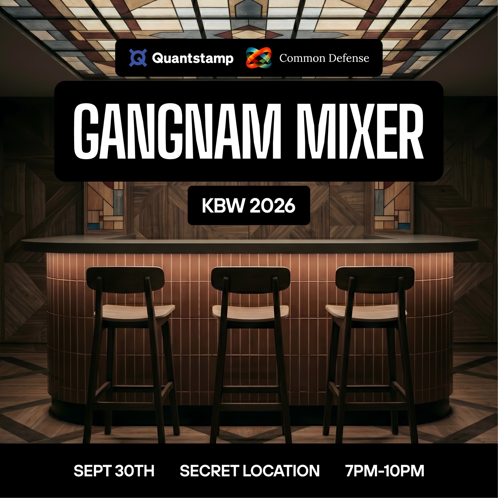 Quantstamp X Common Defense | Gangnam Mixer | KBW 2026