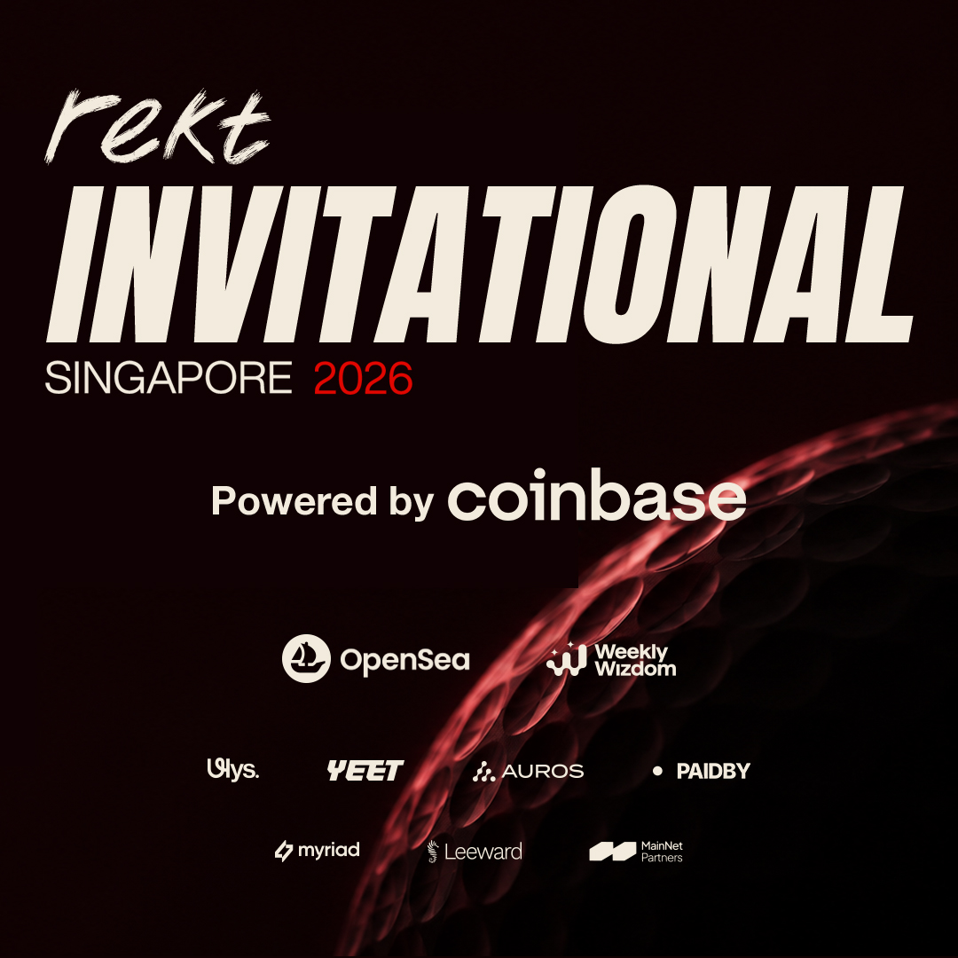 The Rekt Invitational: Singapore 2026, powered by Coinbase