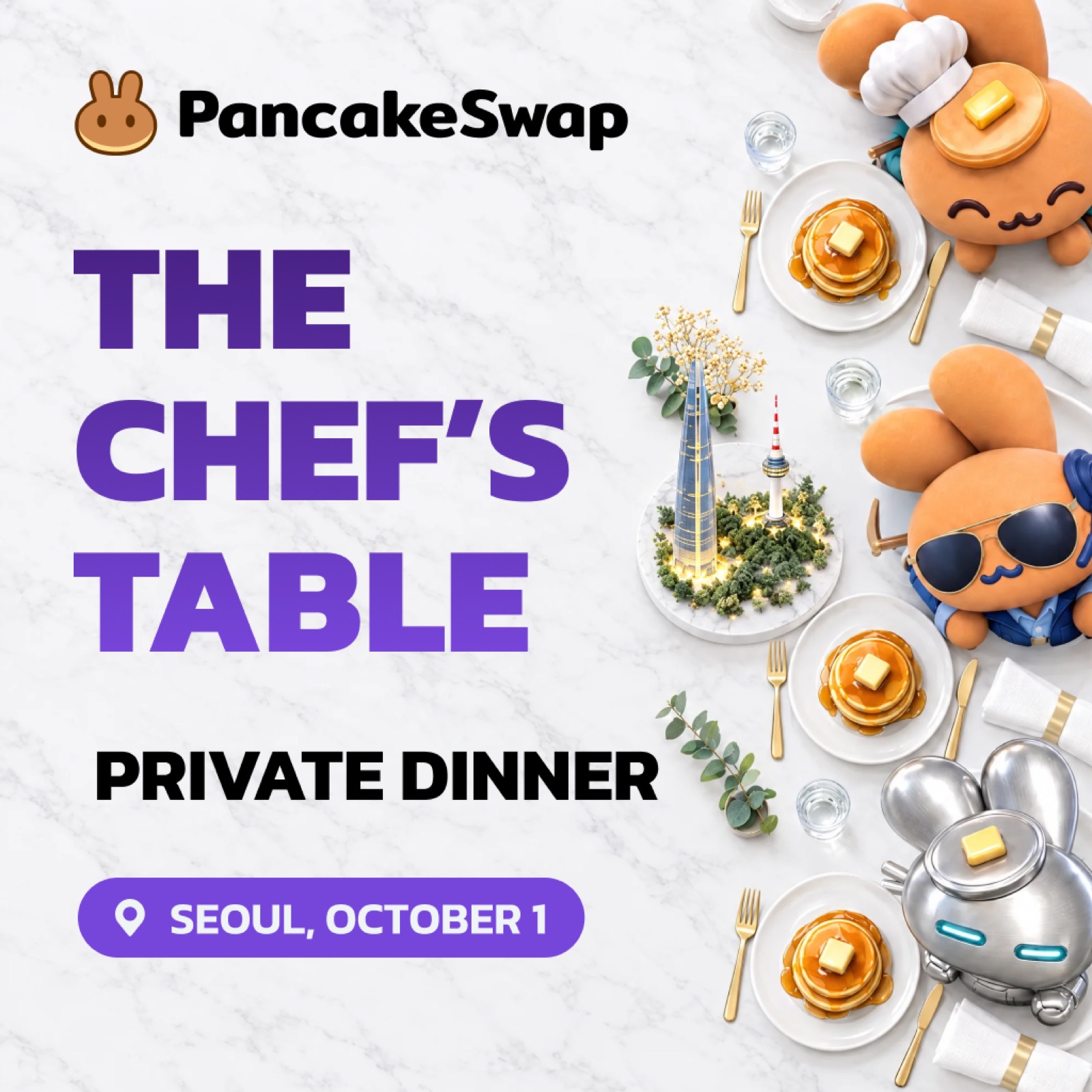 PancakeSwap Private Dinner Seoul