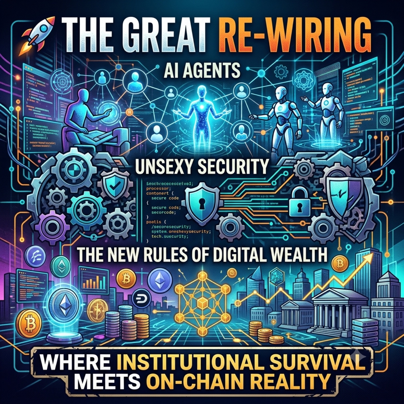 🚀Cut the hype, show the plumbing: AI Agents, Unsexy Security & The New Rules of Digital Wealth
