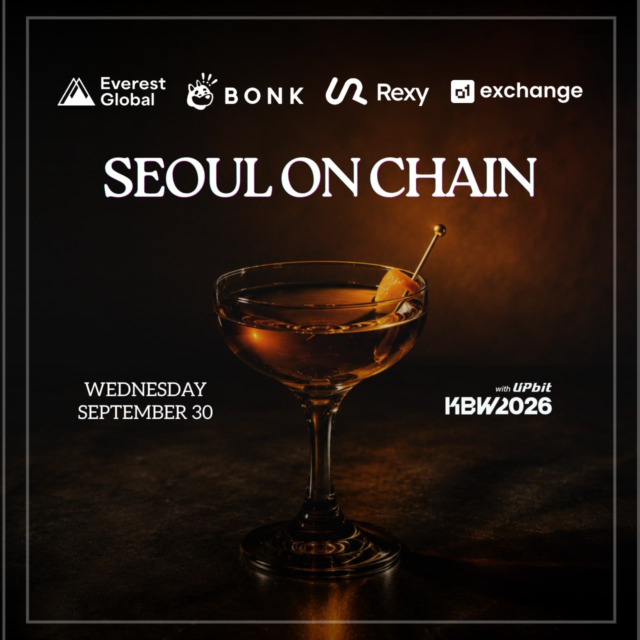 Seoul On Chain: By BONK, EVG, REXY and o1.exchange