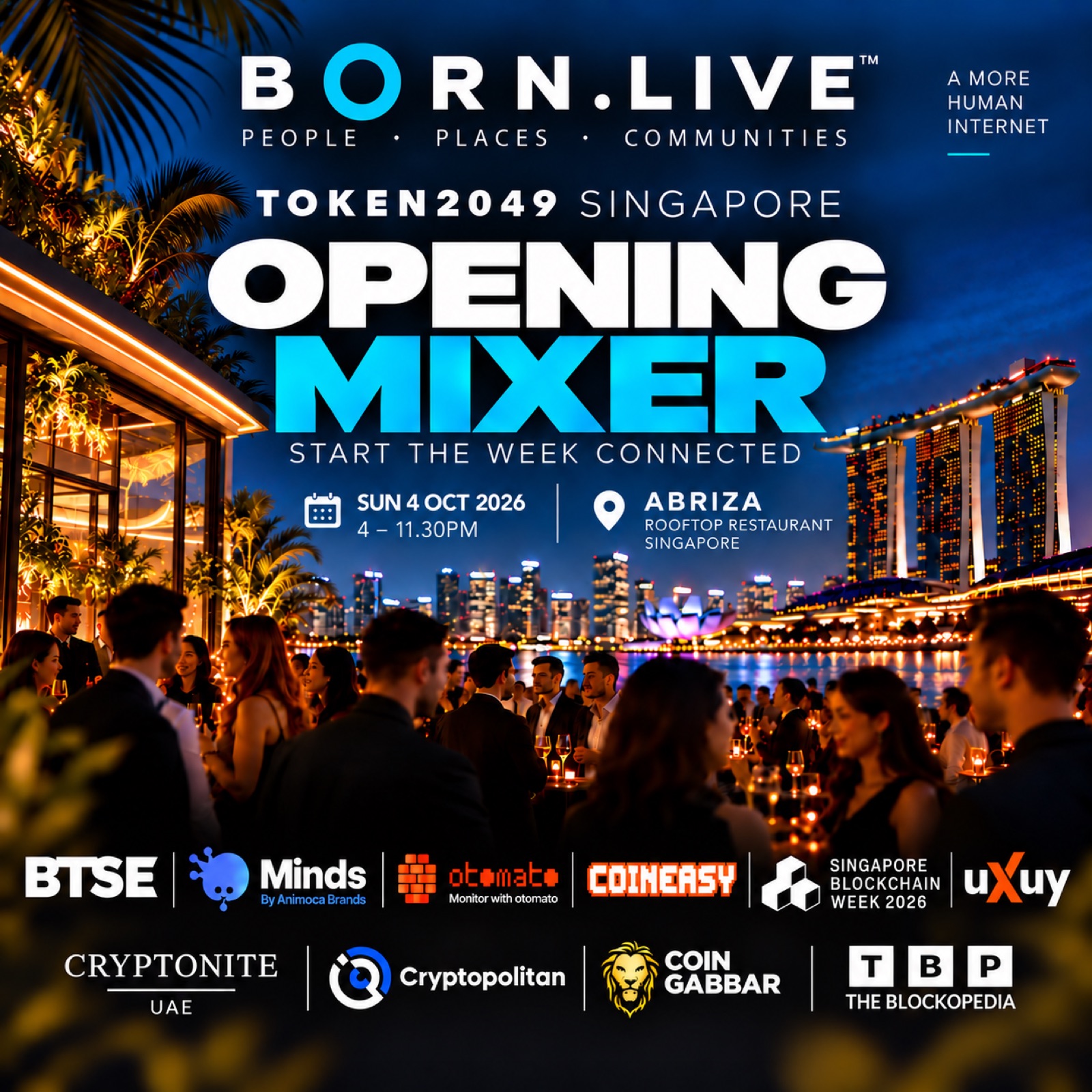 TOKEN2049 Singapore — Opening Mixer 🇸🇬